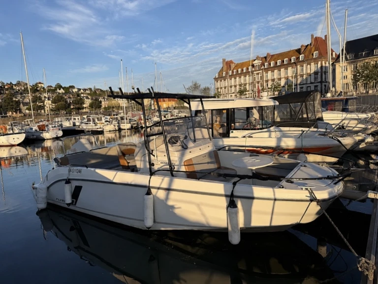 Bénéteau Flyer 7 charter bareboat or skippered in  Deauville