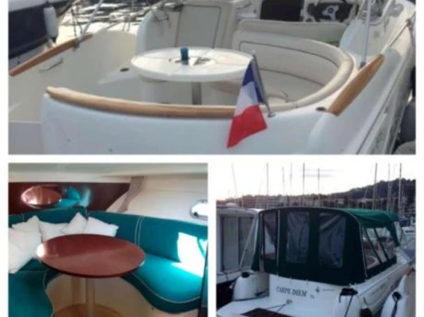 Jeanneau Leader 805 charter bareboat or skippered in  Toulon