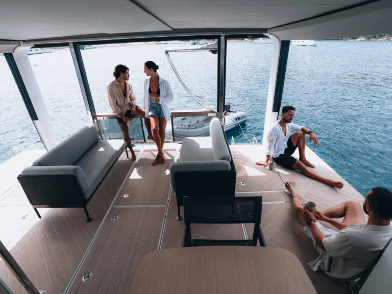 Jeanneau Sea Loft 480 charter bareboat or skippered in  Gouvia