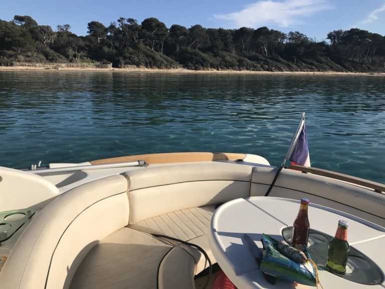 Jeanneau Leader 805 charter bareboat or skippered in  Hyères