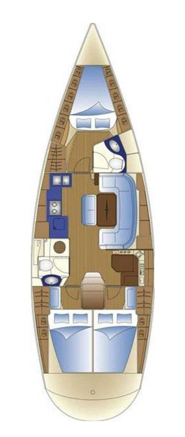 Hire Sailboat with or without skipper Bavaria Split