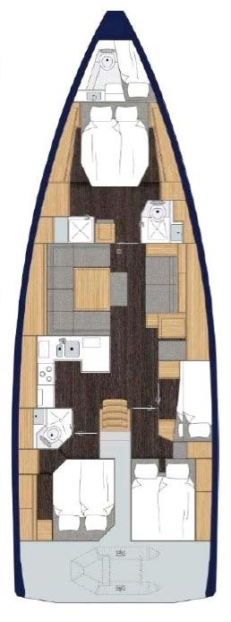 Hire Sailboat Bavaria with a boat licence
