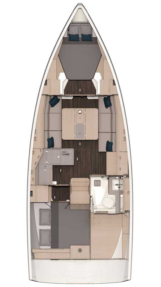 Charter a Dufour Dufour 37 in Biograd na Moru on Samboat