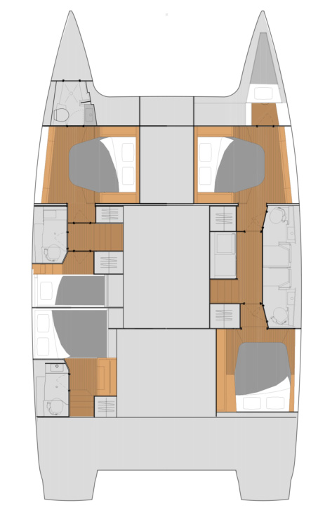 Yacht charter Pula - Fountaine Pajot Tanna 47 on SamBoat