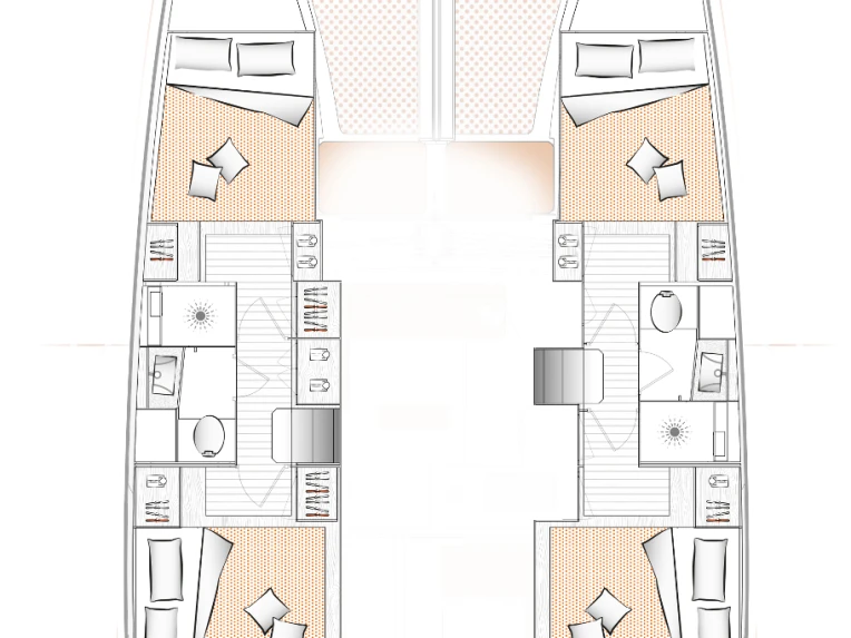 Hire Catamaran Excess with a boat licence