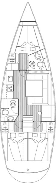 Hire Sailboat Bavaria with a boat licence