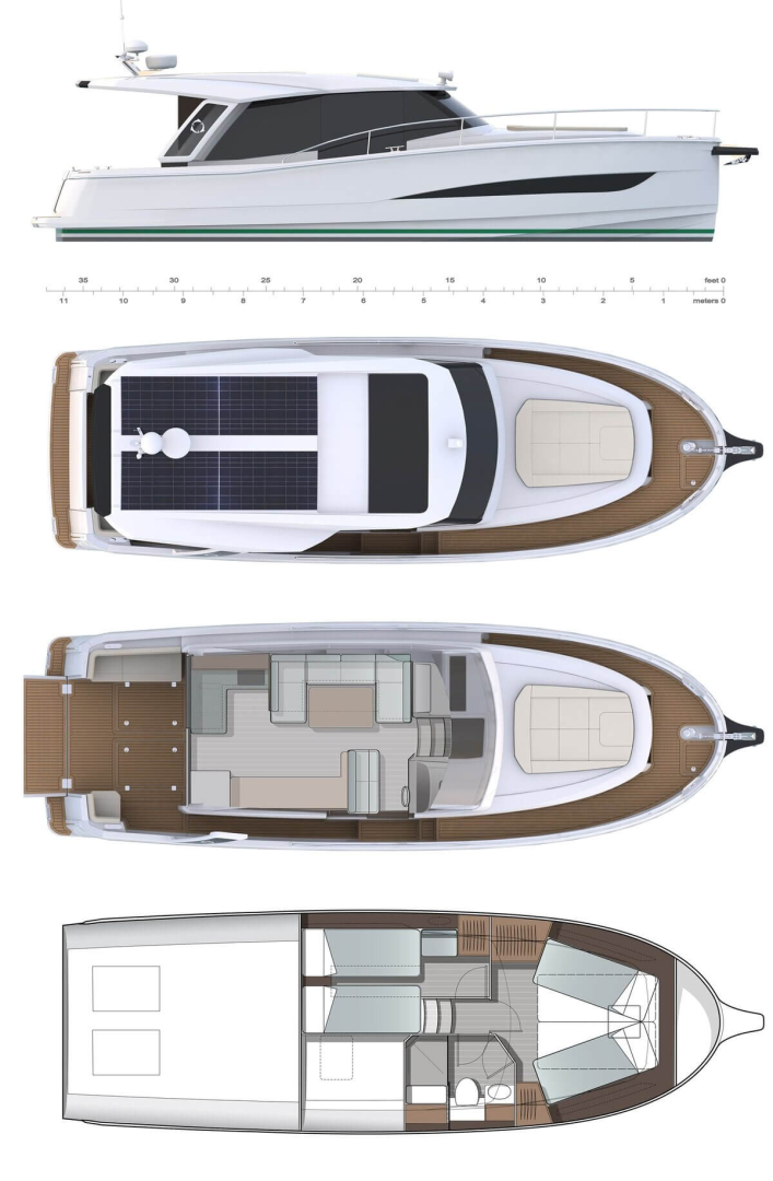 Hire a Greenline Yachts Greenline 39 Pirovac