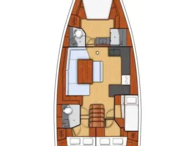 Sailboat hire in Split - Bénéteau Oceanis 48
