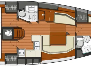 Yacht hire Biograd na Moru cheap Sun Odyssey 42i