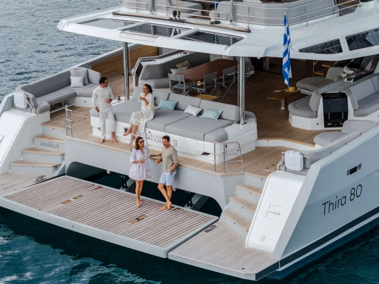 Fountaine Pajot SERENISSIMA III charter bareboat or skippered in  Athens