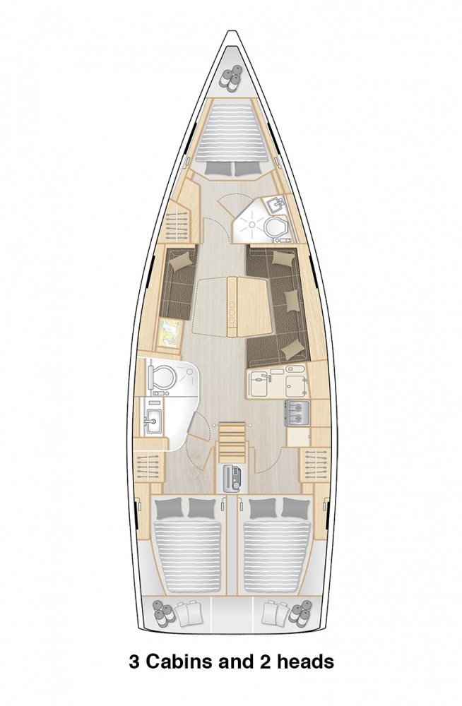 Sailboat to hire Lávrio at the best price