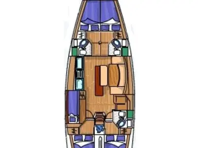 Sailboat hire in Sukošan - Bénéteau Cyclades 50.5