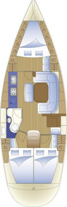 Hire Sailboat Bavaria with a boat licence