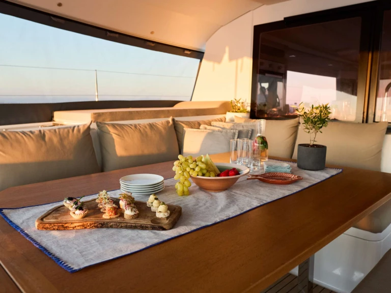 Hire Luxury Yacht Fountaine Pajot with a boat licence