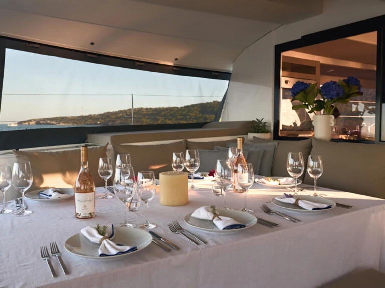 Fountaine Pajot PI 2 charter bareboat or skippered in  Athens