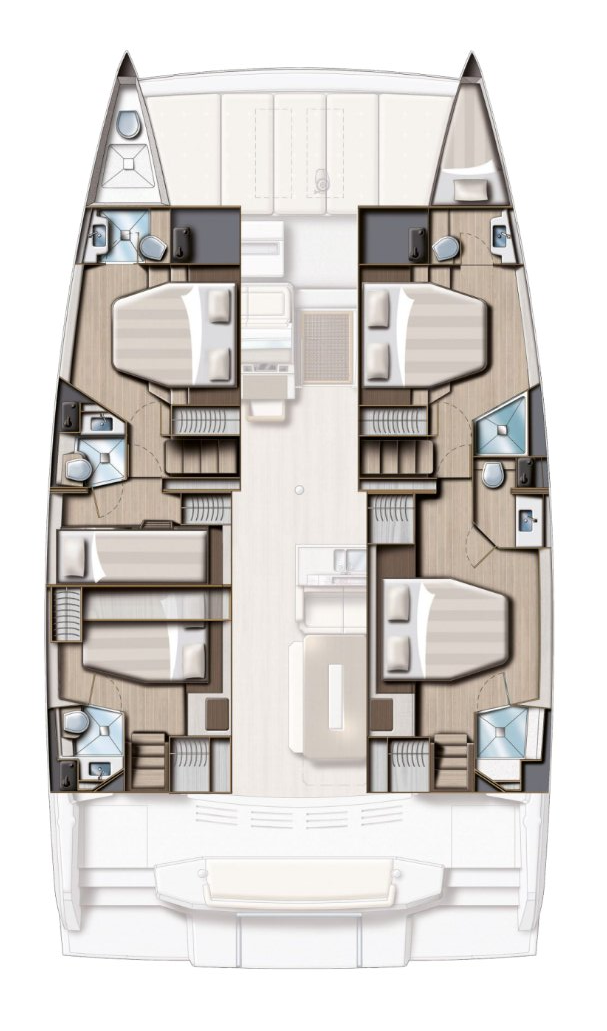 Bali Bali 4.8 charter bareboat or skippered in  Fethiye