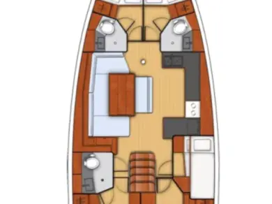 Yacht hire Fethiye cheap Oceanis 48