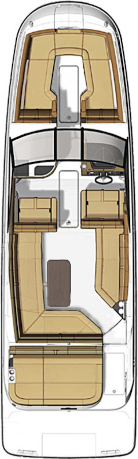 Charter a Sea Ray Sea Ray SDX 270 in Tribunj on Samboat