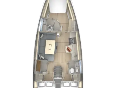 Yacht charter Marseille - Dufour Dufour 41 on SamBoat