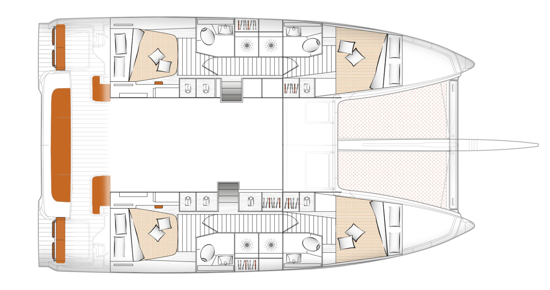Yacht hire Seget Donji cheap Excess 14