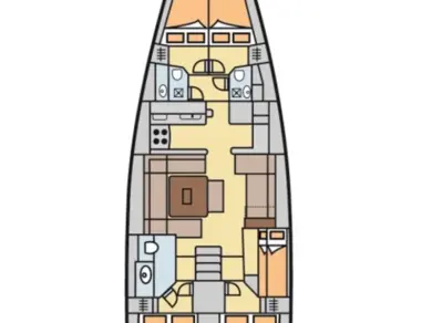 Hire Sailboat Dufour with a boat licence
