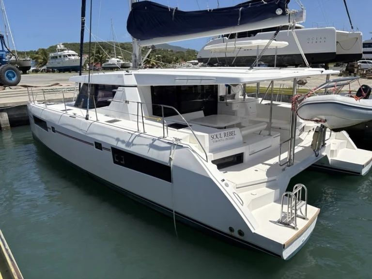 Leopard Catamarans / Robertson & Caine Leopard 45 charter bareboat or skippered in  Parish of Saint George
