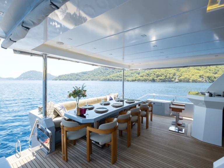 Yacht hire Göcek cheap PLT 85 Trawler