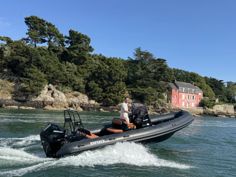 Zodiac Pro Open 550 Ultimate charter bareboat or skippered in  Arzon