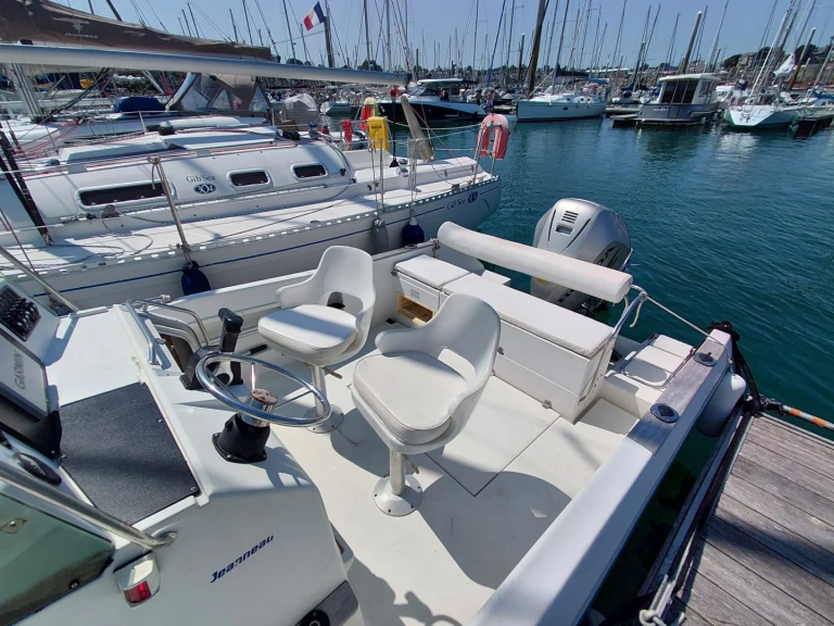 Jeanneau Cap Camarat 675 charter bareboat or skippered in  Saint-Quay-Portrieux