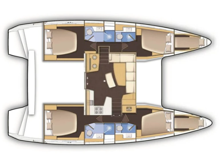 Yacht hire Isla Cartí Tupile cheap Lagoon 42