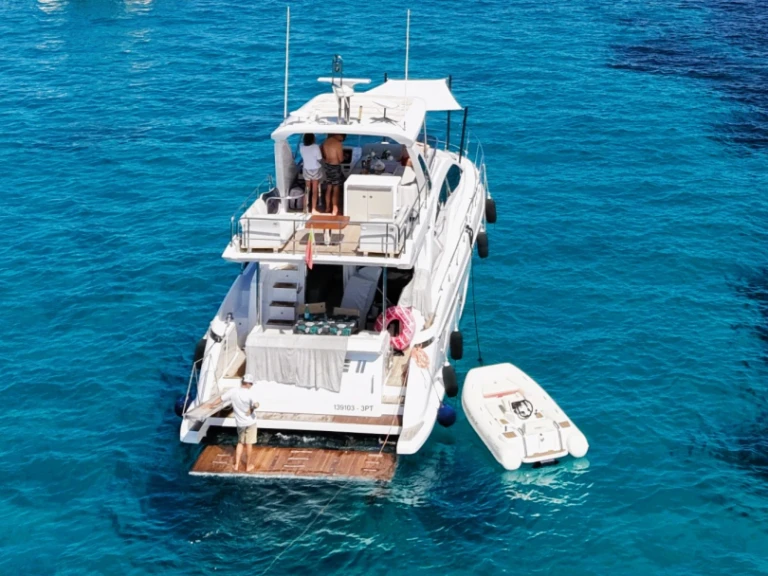 Azimut Azimut 50 Fly charter bareboat or skippered in  Golfe-Juan