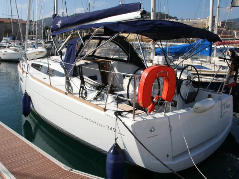 Hire a Jeanneau Sun Odyssey 349 Ajaccio