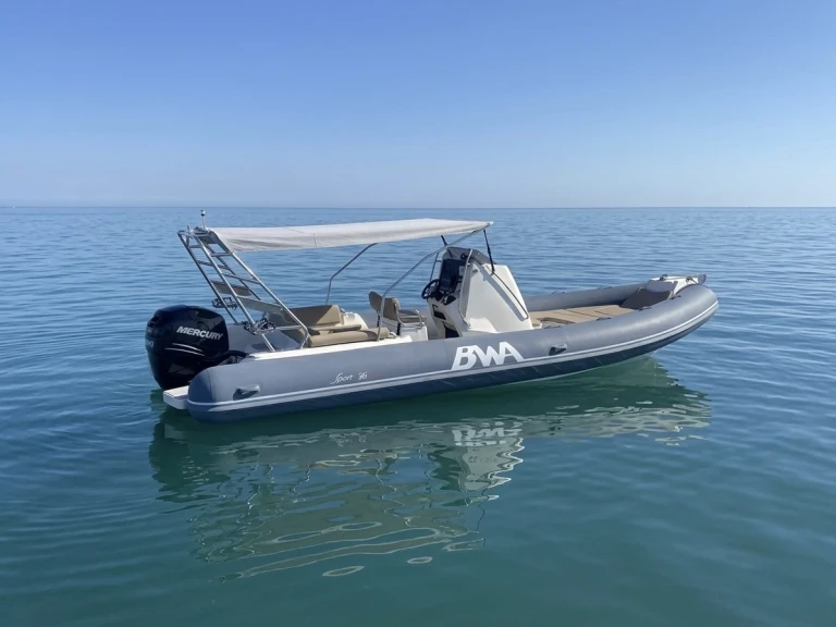 RIB hire in Saint-Palais-sur-Mer - Bwa BWA 26