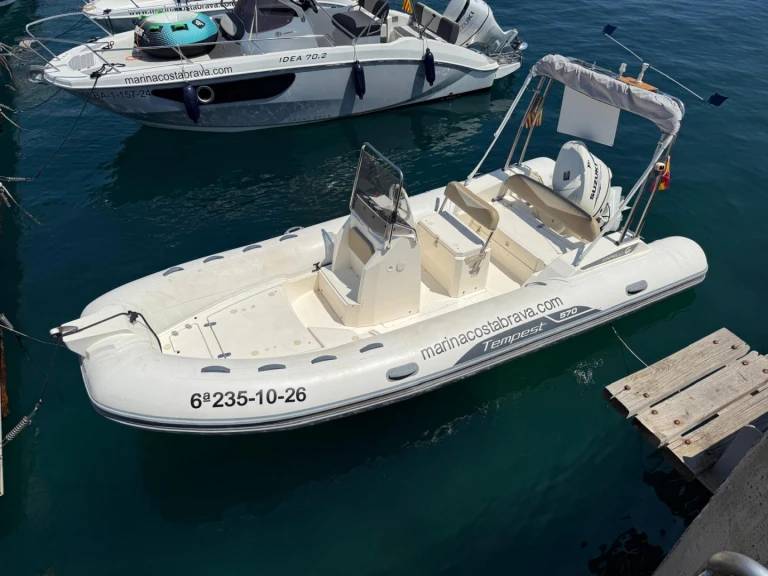 Capelli Tempest 570 charter bareboat or skippered in  Spain
