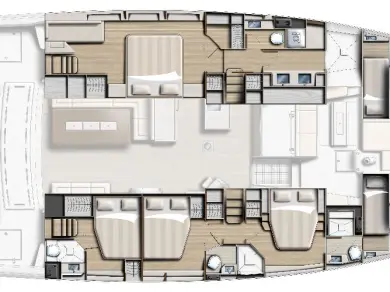 Catamaran hire in Port Cogolin - 15 Bali 5.4