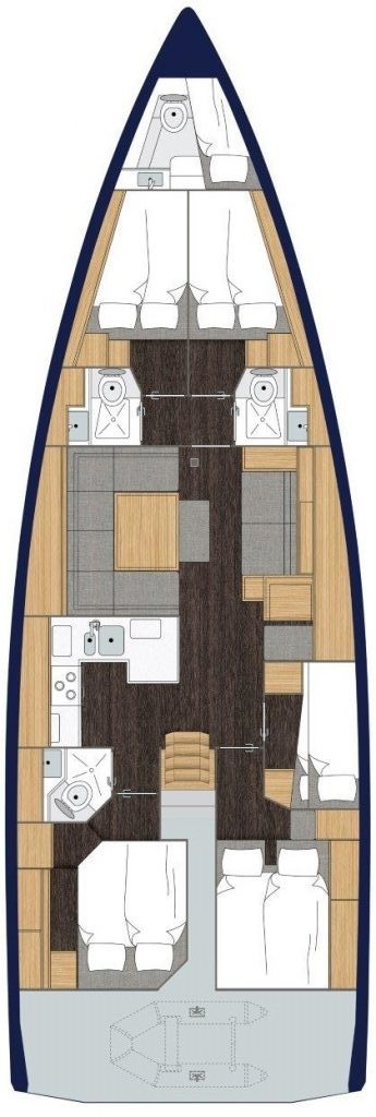 Hire Sailboat Bavaria with a boat licence