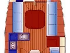 Yacht hire Trogir cheap Bavaria 36