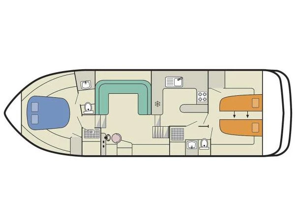 Yacht hire Homps cheap Royal Mystique B