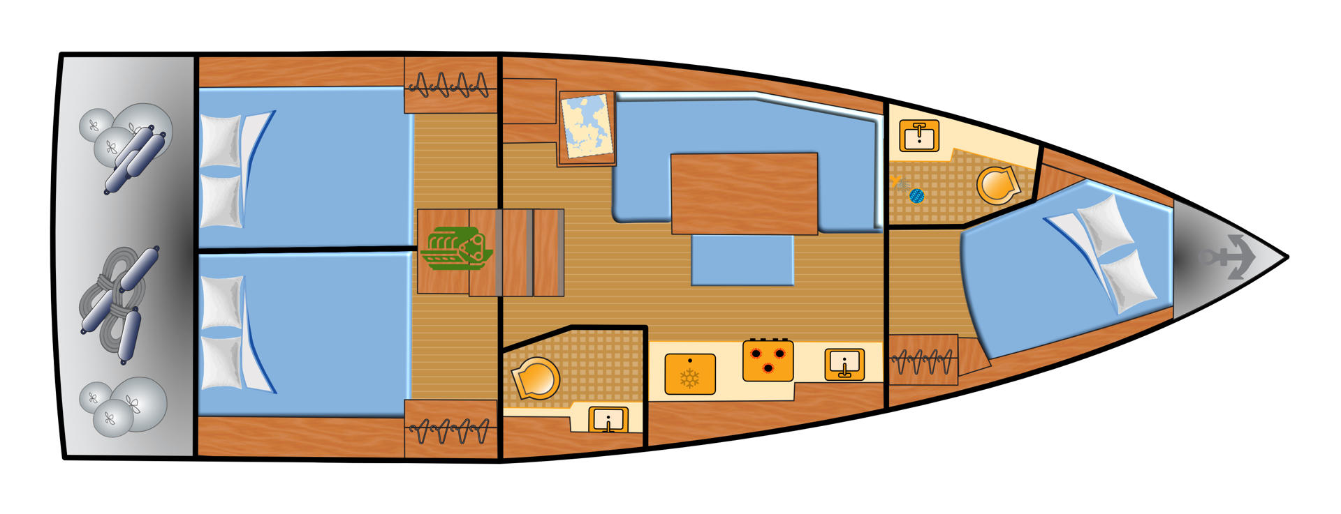 Hire a Bénéteau Oceanis 37.1 Pula