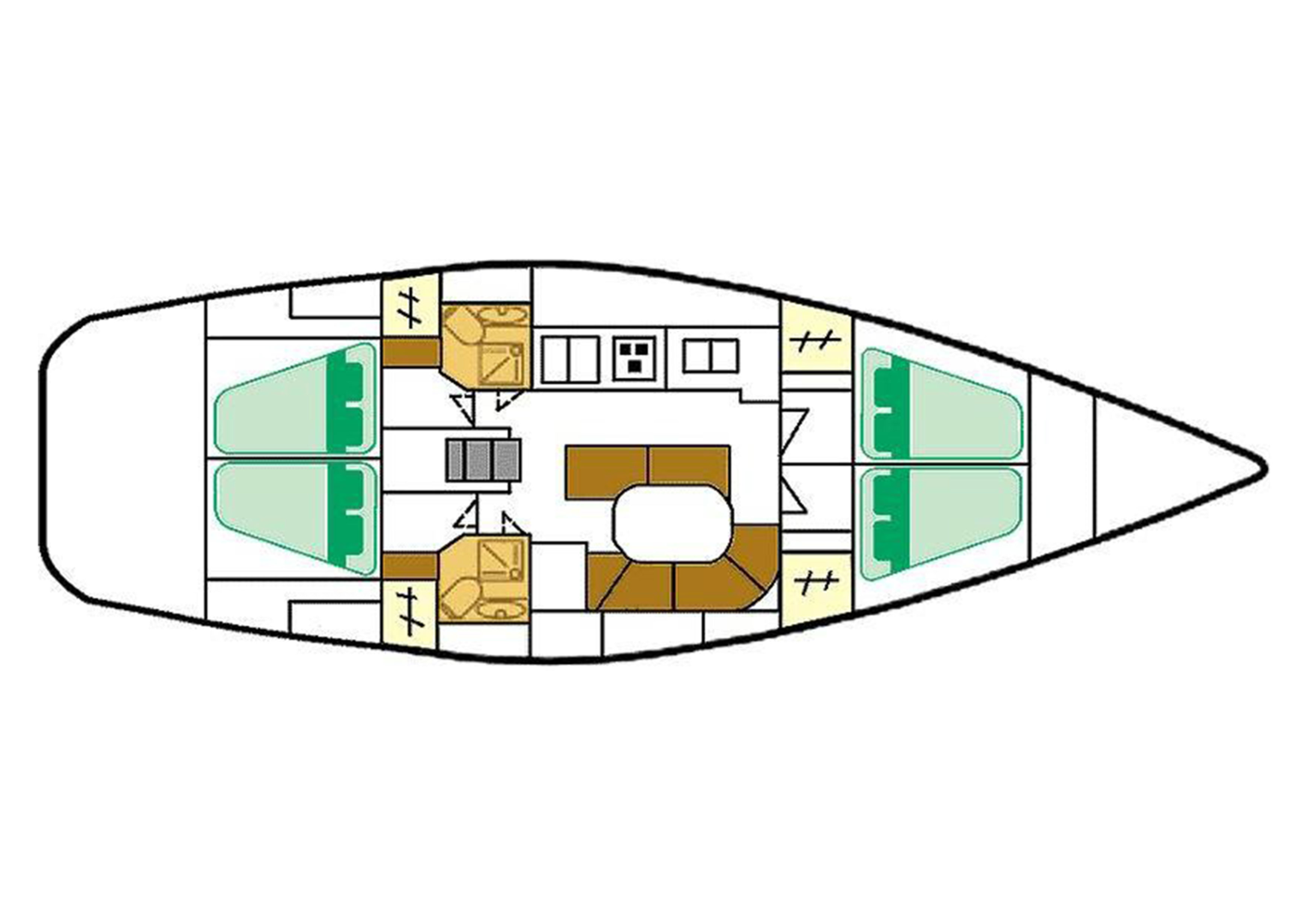 Yacht charter Alimos - Bénéteau Oceanis 461 Clipper on SamBoat