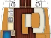 Hire Sailboat Bénéteau with a boat licence