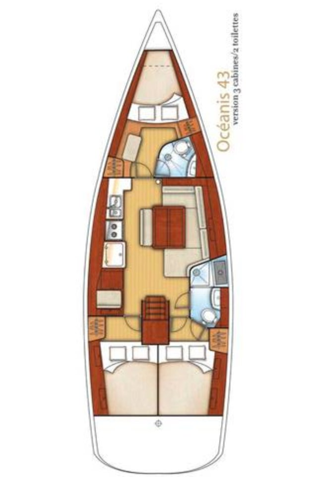 Hire a Bénéteau Oceanis 43 Adaköy