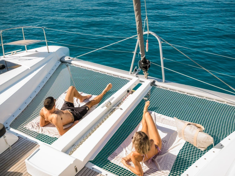 Yacht hire Athens Marina cheap Lagoon 52