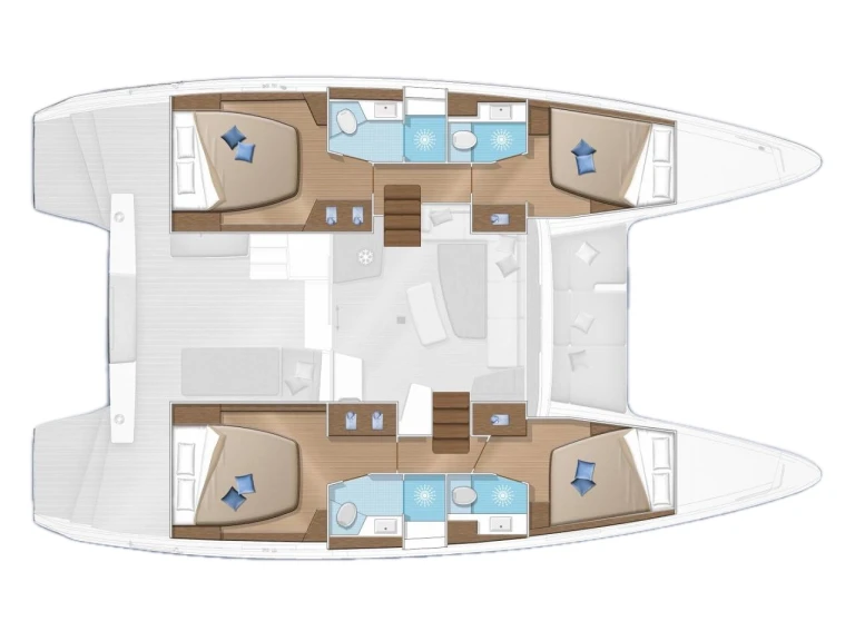 Catamaran to hire Pianottoli-Caldarello at the best price