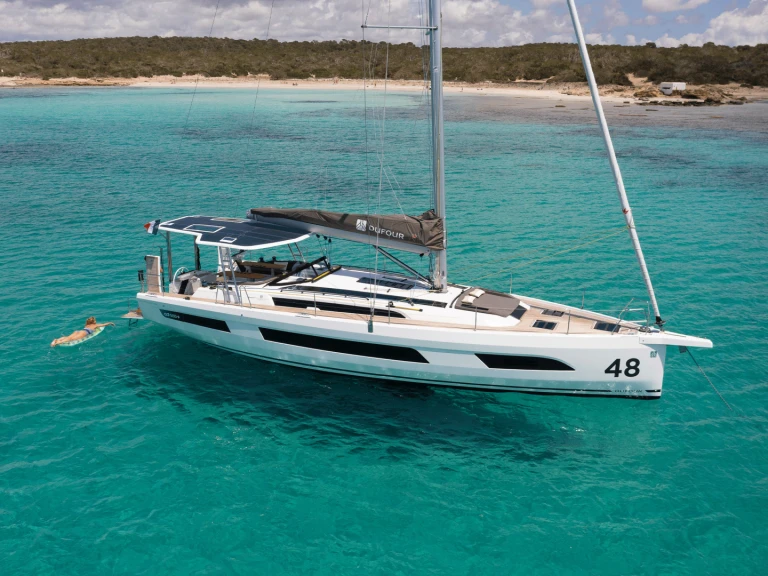 Yacht hire Tromsø cheap Dufour 48