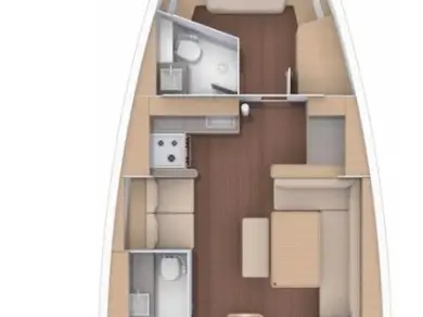 Yacht hire Milazzo cheap Dufour 430