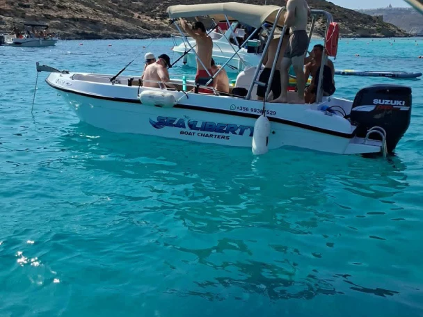 Hire Motorboat with or without skipper Buccaneer Gozo