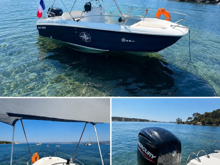 Motorboat hire in Six-Fours-les-Plages - Bénéteau Flyer 500