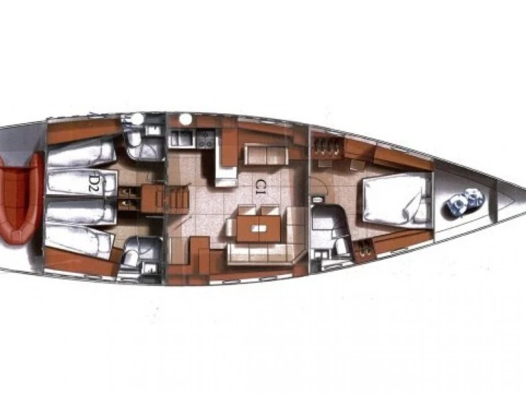 Sailboat hire in Cres - Hanse Hanse 531 E