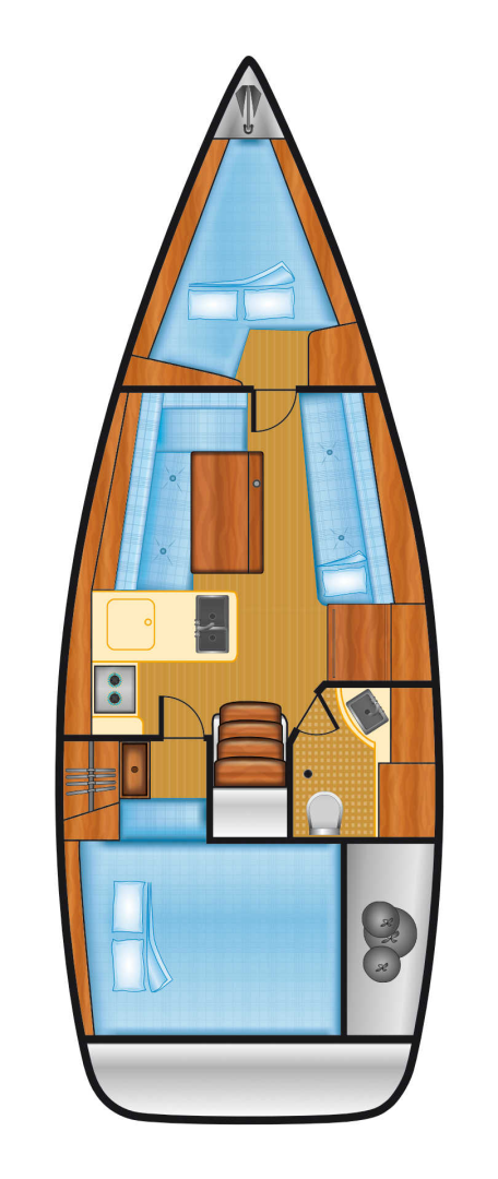 Bénéteau Oceanis 31 charter bareboat or skippered in  Flensburg